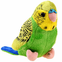 Pehme mänguasi viirpapagoi Beppe, 13 cm