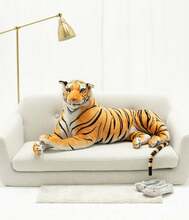 Pehme mänguasi tiiger Teddyway Tigo, kollane, 130 cm