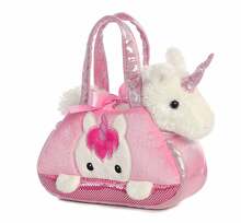 Pehme mänguasi ükssarvik Aurora Fancy Pals, 20 cm, roosa