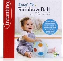 Arendav pall Infantino Senso, 13 cm, mitmevärviline