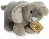 Pehme mänguasi Aurora Eco Nation elevant, hall, 15 cm
