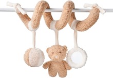 Pehme spiraalmänguasi Nattou Teddy, Ecru Caramel