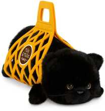 Pehme mänguasi kass Milo Orange Toys, must, 35 cm