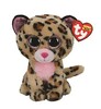 Pehme mänguasi leopard TY Beanie Boos Livvie, pruun/roosa, 24 cm