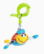 Riputatav pehme mänguasi Playgro Wiggling Friend 111926, mitmevärviline