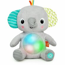 Pehme mänguasi meloodiaga Bright Starts Hug-a-bye Baby, elevant, 0 m+