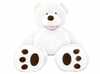 Suur pehme kaisukaru Bobo Teddyway, valge, 200 cm