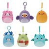 Kinnitatav pehme mänguasi Squishmallows, 8 cm, assortii