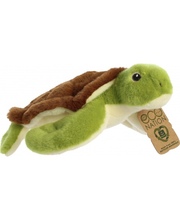 Pehme mänguasi kilpkonn Eco Nation Aurora, 27 cm, pruun/roheline
