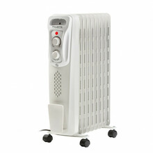 Õliradiaator Rowenta BU2620, hall, 2000 W