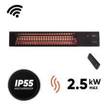Halogeen-infrapuna õuesoojendi Sunred PRO25W-SMART, 2500 W, must, IP55