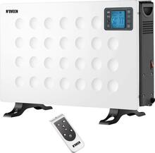 Elektriradiaator Noveen CH8000 LCD Smart, valge, 2000 W