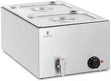 Bain-marie elektriline soojendaja Royal Catering RCBMGN1/2, 600 W