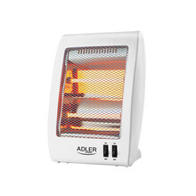 Kvartssoojendi Adler AD 7709, 800 W, valge