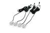 Parkimisandurite komplekt Amio TFT01 HD-315-LED kaameraga, hõbedane