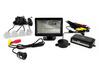 Parkimisandurite komplekt Amio TFT01 kaameraga HD-308-LED, 4 andurit hõbe