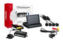 Parkimisandurite komplekt Amio TFT02 kaameraga HD-305-LED, 4 andurit must