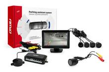 Parkimisandurite komplekt Amio TFT01 kaameraga HD-301-IR 4 andurit must