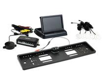 Parkimisandurite komplekt Amio TFT02 kaameraga HD-402-LED, 4 andurit valge