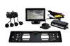 Andurite komplekt Amio TFT01 koos kaameraga CAM-402 LED, 4 andurit must/kuldne