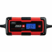 Akulaadija Ideal Praktik Charger 4 LCD, 6/12 V, 4 A