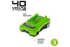 Akulaadija Greenworks G40C, 40 V