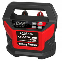 Akulaadija Weldman Charge 200, 12/24 V, 2-15 A, 400 AH