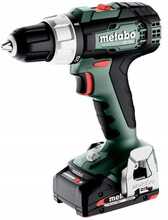 Akutrell Metabo BS 18 L, 18 V, 2 Ah, metaBOX