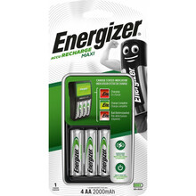 Akulaadija Energizer Maxi ACCU HR6 POW + 4 x AA 2000 mAh