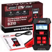 Akude tester ja laadija Interface24pl B310, 12/24 V, 10 A