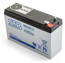 Akumulaator SSB SBH200-12 12V, 5 Ah, AGM