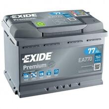 Aku Exide Premium EA770 12V, 77 Ah, 760 A