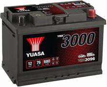 Akumulaator Yuasa YBX3096 12V, 76 Ah, 680 A