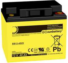 Akumulaator Ssb SUN Battery SB12-40V0 12V, 40 Ah, AGM
