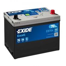 Aku Exide EB704 12V, 70 Ah, 540 A