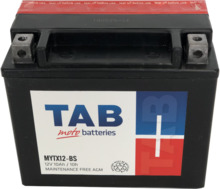 Mootorratta aku TAB MOTO AGM YTX12BS 12V, 10 Ah, 180 A