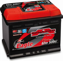 Akumulaator Sznajder Eagle Calcium Plus 12V, 62 Ah, 520 A EN 56259