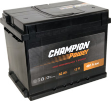 Akumulaator Champion Power ACP62R 12V, 62 Ah, 480 A