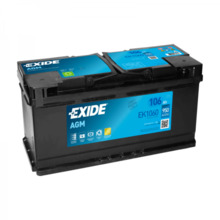 Aku Exide EK1060 12V, 106 Ah, 950 A, AGM