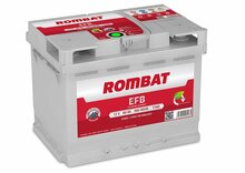 Aku Rombat EFB 12V, 60 Ah, 640 A