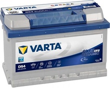 Akumulaator Varta Blue EFB D54 12V, 65 Ah, 650 A