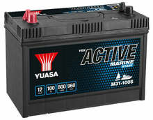 Akumulaator Yuasa YBX Active Marine M31-100S 12V, 100 Ah, 750 A