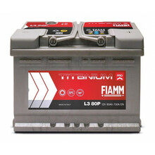 Akumulaator Fiamm Titanium Pro L3 12V, 80 Ah, 730 A