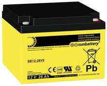 Akumulaator SUN SB12-26V0 12V, 26 Ah, AGM