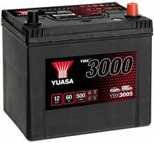 Akumulator Yuasa YBX3005 12V, 60 Ah, 500 A
