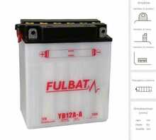 Akumulaator Fulbat YB12A-A 12V, 12 Ah, 155 A