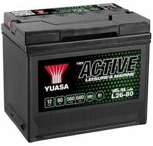 Aku Yuasa L26-80 12V, 80 Ah, 560 A