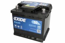 Aku Exide EB500 12V, 50 Ah, 450 A