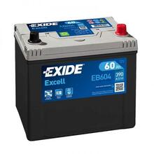 Aku Exide EB604 12V, 60 Ah, 390 A