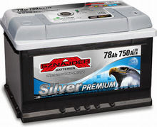 Aku Sznajder Silver Premium 12V, 78 Ah, 750 A EN 57845